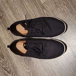 Toms Black and White Sneakers